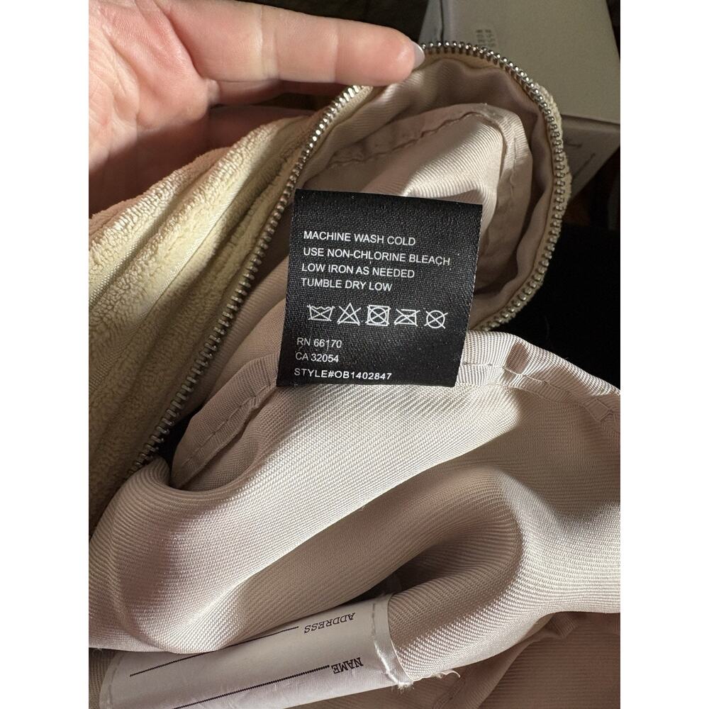 Urban Outfitters BDG Wide Wale Corduroy Soft Mini Backpack White EUC - Picture 6 of 7